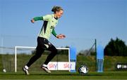 27 November 2024; Diane Caldwell during a Republic of Ireland women training session at the FAI National Training Centre in Abbotstown, Dublin. Photo by Stephen McCarthy/Sportsfile