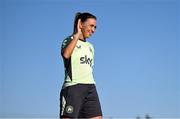 27 November 2024; Katie McCabe during a Republic of Ireland women training session at the FAI National Training Centre in Abbotstown, Dublin. Photo by Stephen McCarthy/Sportsfile