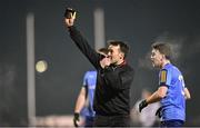 27 November 2024; Referee Alan Coyne during the HE GAA Freshers Football League Division 1 final match between UCD and UL at Billings Park in UCD, Dublin. Photo by Piaras Ó Mídheach/Sportsfile