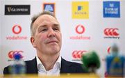 28 November 2024; IRFU chief executive officer Kevin Potts during the IRFU Continuation AGM media conference at the Aviva Stadium in Dublin. Photo by Seb Daly/Sportsfile