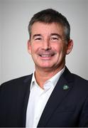 28 November 2024; IRFU chief commercial officer Padraig Power stands for a portrait before the IRFU Continuation AGM media conference at the Aviva Stadium in Dublin. Photo by Seb Daly/Sportsfile