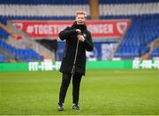 28 November 2024; Head coach Eileen Gleeson during a Republic of Ireland women training session at Cardiff City Stadium in Wales. Photo by Stephen McCarthy/Sportsfile