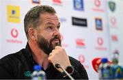 28 November 2024; Head coach Andy Farrell during an Ireland Rugby media conference at the Aviva Stadium in Dublin. Photo by Seb Daly/Sportsfile