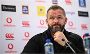 28 November 2024; Head coach Andy Farrell during an Ireland Rugby media conference at the Aviva Stadium in Dublin. Photo by Seb Daly/Sportsfile
