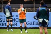 29 November 2024; Billy Pollard during an Australia rugby captain's run at Wanderers RFC in Dublin. Photo by Piaras Ó Mídheach/Sportsfile