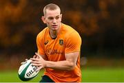 29 November 2024; Max Jorgensen during an Australia rugby captain's run at Wanderers RFC in Dublin. Photo by Piaras Ó Mídheach/Sportsfile