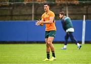 29 November 2024; Joseph-Aukuso Suaalii during an Australia rugby captain's run at Wanderers RFC in Dublin. Photo by Piaras Ó Mídheach/Sportsfile