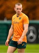 29 November 2024; Max Jorgensen during an Australia rugby captain's run at Wanderers RFC in Dublin. Photo by Piaras Ó Mídheach/Sportsfile