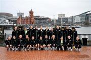 29 November 2024; Republic of Ireland players during a match-day team walk ahead of their UEFA Women's EURO 2025 Play-off second round first leg match against Wales in Cardiff. Photo by Stephen McCarthy/Sportsfile