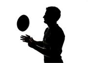 29 November 2024; Jordie Barrett poses for a portrait during a Leinster Rugby squad portrait session at Energia Park in Dublin. Photo by Brendan Moran/Sportsfile