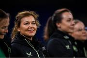 29 November 2024; Republic of Ireland team doctor Siobhan Forman before the UEFA Women's EURO 2025 Play-off Round Two first leg match between Wales and Republic of Ireland at Cardiff City Stadium in Wales. Photo by Stephen McCarthy/Sportsfile