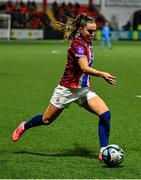 29 November 2024; Vilde Boe Risa of Norway during the UEFA Women's EURO 2025 Play-off round two first leg match between Northern Ireland and Norway at Inver Park in Larne, Antrim. Photo by Shauna Clinton/Sportsfile