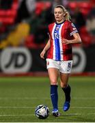 29 November 2024; Mathilde Harviken of Norway during the UEFA Women's EURO 2025 Play-off round two first leg match between Northern Ireland and Norway at Inver Park in Larne, Antrim. Photo by Shauna Clinton/Sportsfile