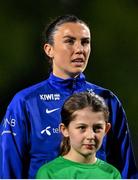 29 November 2024; Ingrid Engen of Norway before the UEFA Women's EURO 2025 Play-off round two first leg match between Northern Ireland and Norway at Inver Park in Larne, Antrim. Photo by Shauna Clinton/Sportsfile