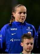 29 November 2024; Guro Reiten of Norway before the UEFA Women's EURO 2025 Play-off round two first leg match between Northern Ireland and Norway at Inver Park in Larne, Antrim. Photo by Shauna Clinton/Sportsfile