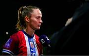 29 November 2024; Caroline Graham Hansen of Norway after the UEFA Women's EURO 2025 Play-off round two first leg match between Northern Ireland and Norway at Inver Park in Larne, Antrim. Photo by Shauna Clinton/Sportsfile