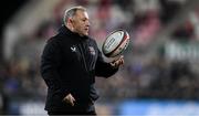 29 November 2024; Ulster head coach Richie Murphy before the United Rugby Championship match between Ulster and Leinster at Kingspan Stadium in Belfast. Photo by Ramsey Cardy/Sportsfile