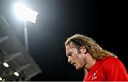 29 November 2024; Werner Kok of Ulster before the United Rugby Championship match between Ulster and Leinster at Kingspan Stadium in Belfast. Photo by Ramsey Cardy/Sportsfile