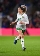 29 November 2024; Leanne Kiernan of Republic of Ireland during the UEFA Women's EURO 2025 Play-off Round Two first leg match between Wales and Republic of Ireland at Cardiff City Stadium in Wales. Photo by Stephen McCarthy/Sportsfile
