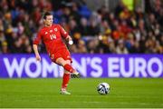 29 November 2024; Hayley Ladd of Wales during the UEFA Women's EURO 2025 Play-off Round Two first leg match between Wales and Republic of Ireland at Cardiff City Stadium in Wales. Photo by Stephen McCarthy/Sportsfile