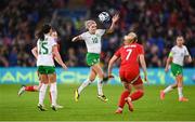 29 November 2024; Denise O'Sullivan of Republic of Ireland during the UEFA Women's EURO 2025 Play-off Round Two first leg match between Wales and Republic of Ireland at Cardiff City Stadium in Wales. Photo by Stephen McCarthy/Sportsfile
