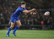 29 November 2024; Ross Byrne of Leinster during the United Rugby Championship match between Ulster and Leinster at Kingspan Stadium in Belfast. Photo by Ramsey Cardy/Sportsfile