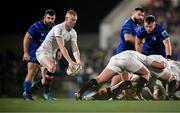 29 November 2024; Nathan Doak of Ulster during the United Rugby Championship match between Ulster and Leinster at Kingspan Stadium in Belfast. Photo by Ramsey Cardy/Sportsfile