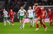 29 November 2024; Katie McCabe of Republic of Ireland during the UEFA Women's EURO 2025 Play-off Round Two first leg match between Wales and Republic of Ireland at Cardiff City Stadium in Wales. Photo by Stephen McCarthy/Sportsfile