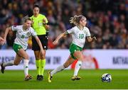 29 November 2024; Denise O'Sullivan of Republic of Ireland during the UEFA Women's EURO 2025 Play-off Round Two first leg match between Wales and Republic of Ireland at Cardiff City Stadium in Wales. Photo by Stephen McCarthy/Sportsfile