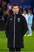 29 November 2024; Republic of Ireland nutritionist Dr Brendan Egan after the UEFA Women's EURO 2025 Play-off Round Two first leg match between Wales and Republic of Ireland at Cardiff City Stadium in Wales. Photo by Stephen McCarthy/Sportsfile