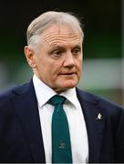 30 November 2024; Australia head coach Joe Schmidt before the Autumn Nations Series match between Ireland and Australia at the Aviva Stadium in Dublin. Photo by Ramsey Cardy/Sportsfile