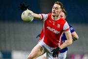 30 November 2024; Peadar Ó Cofaigh Byrne of Cuala during the AIB Leinster GAA Senior Club Football Championship final match between Cuala of Dublin and Ardee St Mary's of Louth at Croke Park in Dublin. Photo by Piaras Ó Mídheach/Sportsfile
