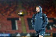 30 November 2024; Ethan Coughlan of Munster arrives before the United Rugby Championship match between Munster and Emirates Lions at Thomond Park in Limerick. Photo by Brendan Moran/Sportsfile