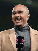 30 November 2024; Former Ireland international Simon Zebo after the Autumn Nations Series match between Ireland and Australia at the Aviva Stadium in Dublin. Photo by Seb Daly/Sportsfile