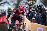 1 December 2024; Michael Vanthourenhout of Belgium during the Men's Elite race at the UCI Cyclo-cross World Cup on the Sport Ireland Campus in Dublin. Photo by David Fitzgerald/Sportsfile