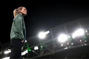 3 December 2024; Diane Caldwell of Republic of Ireland before the UEFA Women's EURO 2025 Play-off Round Two second leg match between Republic of Ireland and Wales at the Aviva Stadium in Dublin. Photo by Stephen McCarthy/Sportsfile
