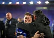 1 December 2024; Daniel Kearney of Sarsfields celebrates after his side's victory in the AIB Munster GAA Senior Club Hurling Championship final match between Ballygunner and Sarsfields at FBD Semple Stadium in Thurles, Tipperary. Photo by Piaras Ó Mídheach/Sportsfile