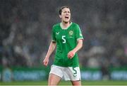 3 December 2024; Niamh Fahey of Republic of Ireland during the UEFA Women's EURO 2025 Play-off Round Two second leg match between Republic of Ireland and Wales at the Aviva Stadium in Dublin. Photo by Stephen McCarthy/Sportsfile