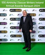 6 December 2024; Former FAI president Gerry McAnaney on arrival for the SSE Airtricity/Soccer Writers Ireland Awards 2024 at Clontarf Castle in Dublin. Photo by Stephen McCarthy/Sportsfile