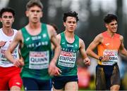 8 December 2024; Jonas Stafford of Ireland competes in the U20 men's race during the SPAR European Cross Country Championships 2024 at Dokuma Park in Antalya, Turkiye. Photo by Tyler Miller/Sportsfile