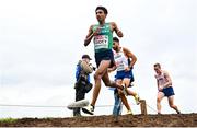 8 December 2024; Efrem Gidey of Ireland competes in the senior men's race during the SPAR European Cross Country Championships 2024 at Dokuma Park in Antalya, Turkiye. Photo by Tyler Miller/Sportsfile
