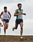 8 December 2024; Efrem Gidey of Ireland competes in the senior men's race during the SPAR European Cross Country Championships 2024 at Dokuma Park in Antalya, Turkiye. Photo by Tyler Miller/Sportsfile