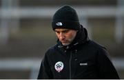 8 December 2024; Kilcoo manager Karl Lacey before the AIB Ulster GAA Senior Club Football Championship final match between Errigal Ciarán of Tyrone and Kilcoo of Down at BOX-IT Athletic Grounds in Armagh. Photo by Ramsey Cardy/Sportsfile