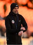 8 December 2024; Kilcoo manager Karl Lacey before the AIB Ulster GAA Senior Club Football Championship final match between Errigal Ciarán of Tyrone and Kilcoo of Down at BOX-IT Athletic Grounds in Armagh. Photo by Ramsey Cardy/Sportsfile