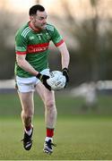 8 December 2024; Tommy Maher of Loughmore Castleiney during the AIB Munster GAA Senior Club Football Championship final match between Dr Crokes of Kerry and Loughmore Castleiney of Tipperary at Mallow GAA Grounds in Cork. Photo by Piaras Ó Mídheach/Sportsfile