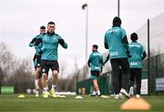 11 December 2024; Aaron Greene during a Shamrock Rovers training session at the Roadstone Group Sports Club in Dublin. Photo by Ben McShane/Sportsfile