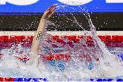 12 December 2024; Danielle Hill of Ireland competes in the Women's 50m backstroke semifinal on day three of the World Aquatics Swimming Championships (25m) at the Duna Arena in Budapest, Hungary. Photo by Nikola Krstic/Sportsfile