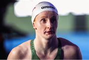 12 December 2024; Danielle Hill of Ireland after the Women's 50m backstroke semifinal on day three of the World Aquatics Swimming Championships (25m) at the Duna Arena in Budapest, Hungary. Photo by Nikola Krstic/Sportsfile