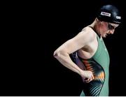 12 December 2024; Danielle Hill of Ireland before the Women's 50m backstroke semifinal on day three of the World Aquatics Swimming Championships (25m) at the Duna Arena in Budapest, Hungary. Photo by Nikola Krstic/Sportsfile