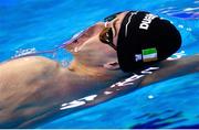 13 December 2024; Shane Ryan of Ireland during the Men's 50m backstroke final on day four of the World Aquatics Swimming Championships (25m) at the Duna Arena in Budapest, Hungary. Photo by Nikola Krstic/Sportsfile